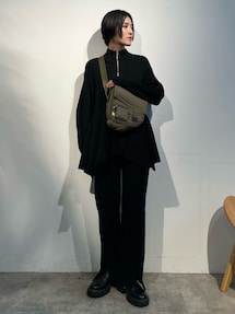 PIN TUCK HALF ZIP TOP｜アンスリード（UN3D.）公式通販｜RUNWAY