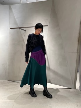 IKUEさん（レディース・168cm）の冬コーディネート