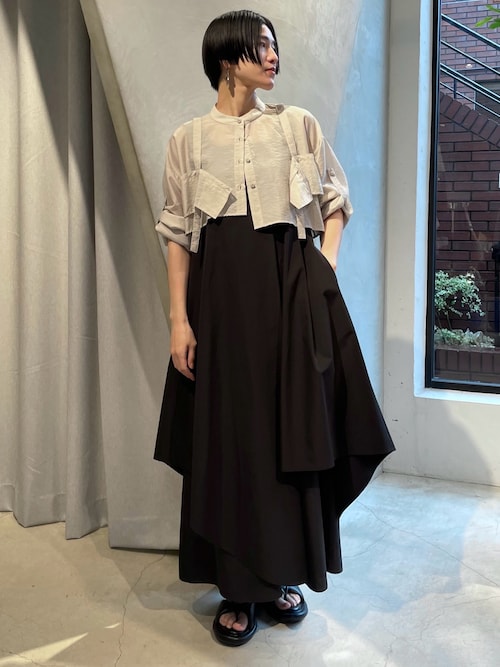 ASYMME LAYERED AIO / アシメレイヤードオールインワン（つなぎ