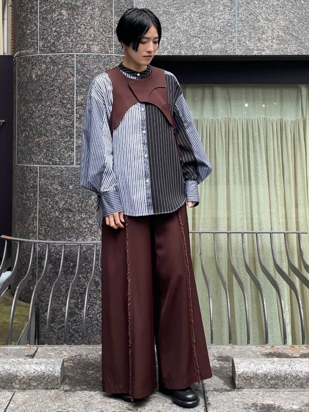 ARCH POCKET SHORT VEST / アーチポケットショートベストを使った人気