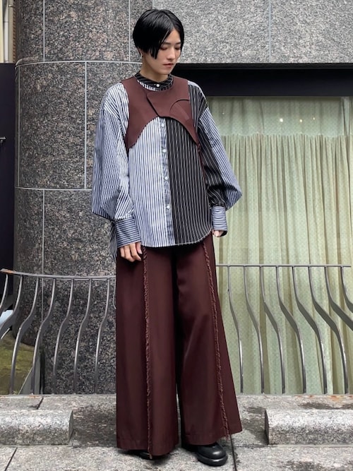 ARCH POCKET SHORT VEST / アーチポケットショートベストを使った人気