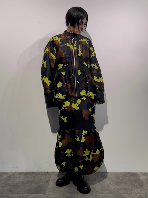 MIX CAMOUFLA BALLOON BZ / ミックスカモフラバルーンブルゾン