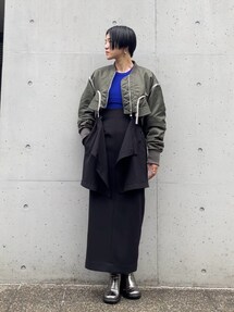 PEPLUM PARTS MA-1｜アンスリード（UN3D.）公式通販｜RUNWAY channel  