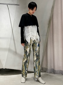 HEM GATHER SH CAMISOLE｜アンスリード（UN3D.）アウトレット公式通販