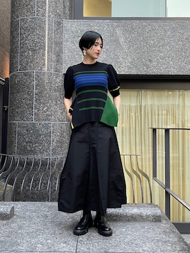 IKUEさん（レディース・168cm）の春コーディネート