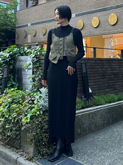 CURVE FLAP FIELD BUSTIER【セットアップ着用可能】 / カーブフラップ