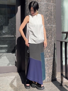 IKUEさん（レディース・168cm）の春コーディネート