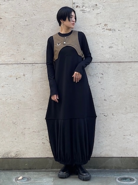 IKUEさん（レディース・168cm）の冬コーディネート