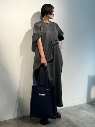 UN3D.（アンスリード）の「FLOW TUCK OP / フロータックワンピース