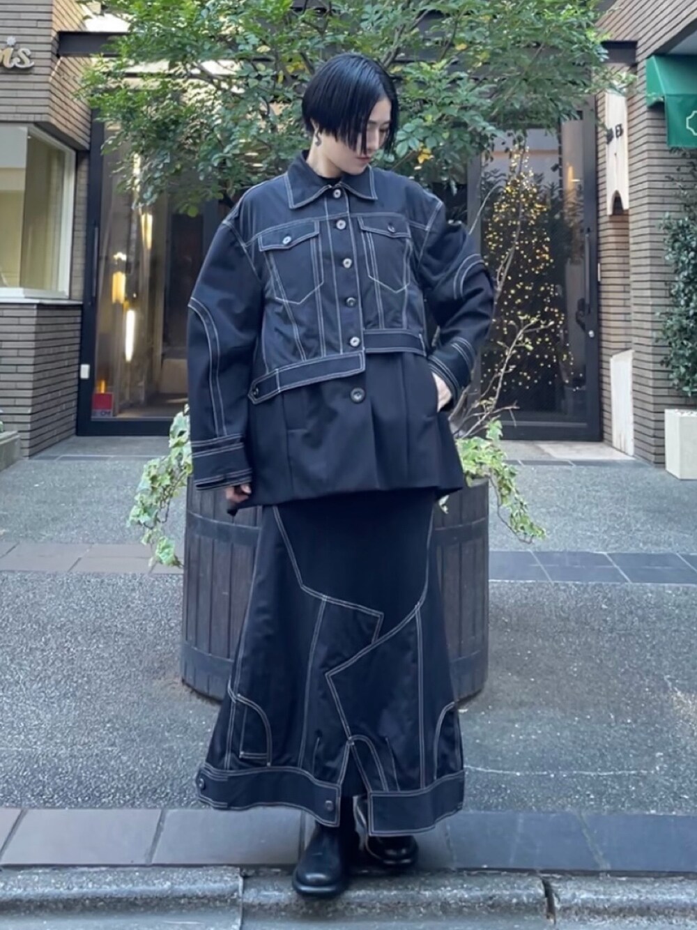 UN3D. アンスリードDENIM DETAIL DOCKING TENT CT UN3D.（アンスリード）の「DENIM DETAIL DOCKING TENT CT / デニム