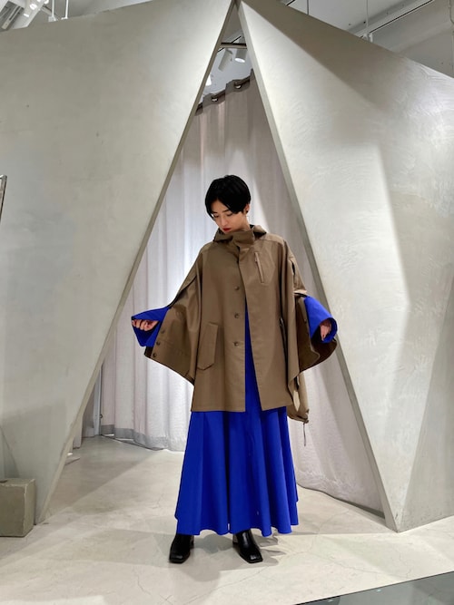 UN3D.（アンスリード）の「フードケープコート（ポンチョ）」 - WEAR