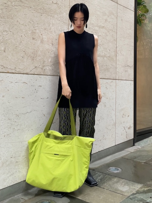 セール】FRINGE LAYERED SLEEVELESS KT / フリンジレイヤード