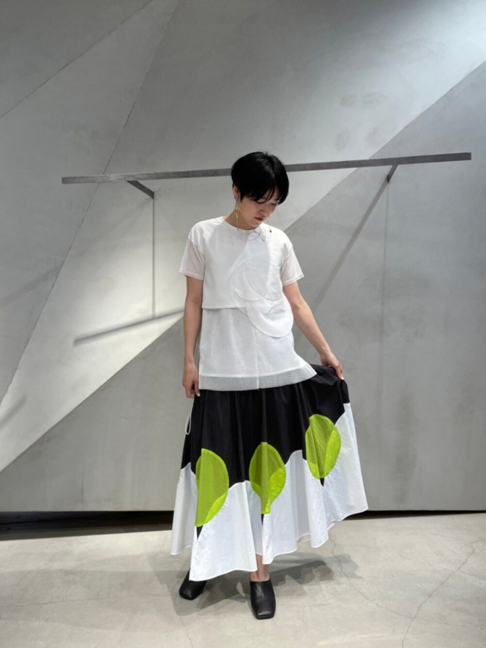 UN3D.（アンスリード）の「サークルフレアスカート（スカート）」 - WEAR