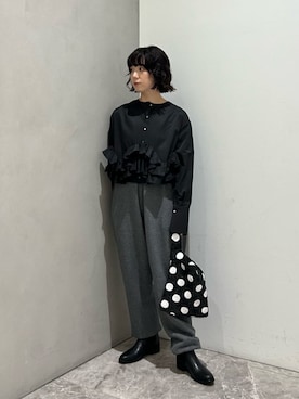 「Marilyn Moon（マリリンムーン）のアイテム」を使った、中村（nakamura）さん（レディース・153cm）の夏コーディネート
