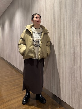 「アイテム（その他アウター）」を使った、konishirikaさん（レディース・156cm）の秋コーディネート