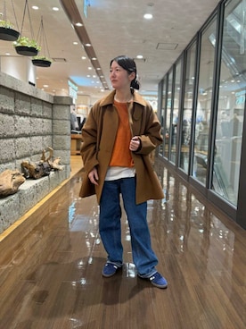 konishirikaさん（レディース・156cm）の秋コーディネート