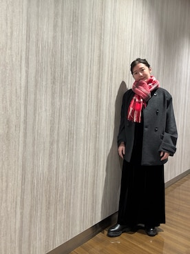 konishirikaさん（レディース・156cm）の冬コーディネート