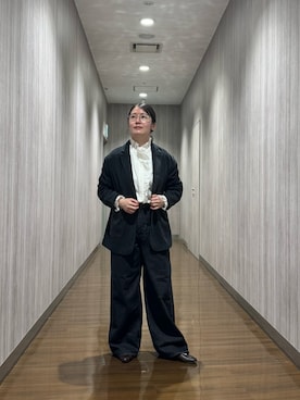 「アイテム（その他アウター）」を使った、konishirikaさん（レディース・156cm）の秋コーディネート