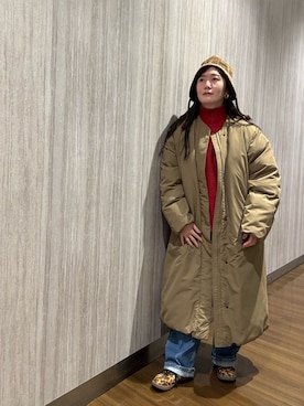 konishirikaさん（レディース・156cm）の冬コーディネート