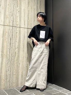 「KBF+」｜「アイテム（アクセサリー）」を使った、iriさん（レディース・156cm）の春コーディネート