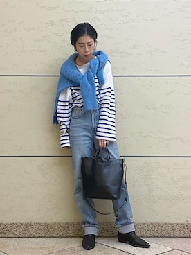 「orcival」｜「アイテム（アクセサリー）」を使った、iriさん（レディース・156cm）の秋コーディネート