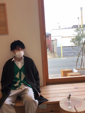 「CPCM」｜「アイテム（ジャケット/アウター）」を使った、RIKUTOさん（メンズ・170cm）の春コーディネート