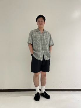 原田直人さん（メンズ・173cm）の夏コーディネート
