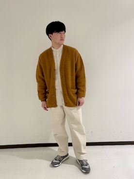 原田直人さん（メンズ・173cm）の秋コーディネート