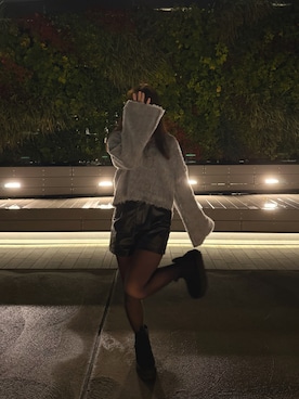 「UGG（アグ）のアイテム（ブーツ）」を使った、🐑さん（レディース・160cm）の秋コーディネート