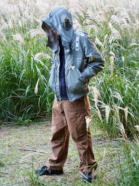 「AVIREX（アヴィレックス）のアイテム」を使った、Kazufumiさん（メンズ・170cm）の秋コーディネート