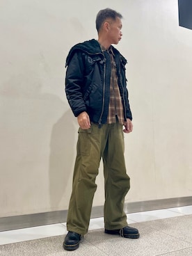 「メンズファッション」｜Kazufumiさん（メンズ・170cm）の冬コーディネート