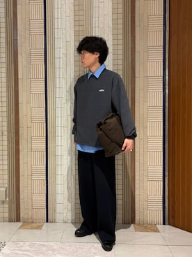 「アイテム（その他トップス）」を使った、moo__se02さん（メンズ・175cm）の秋コーディネート