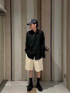 「URBAN RESEARCH（アーバンリサーチ）のアイテム（パンツ）」を使った、moo__se02さん（メンズ・175cm）の夏コーディネート