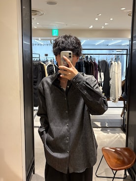 「ATON（エイトン）のアイテム」を使った、moo__se02さん（メンズ・175cm）の夏コーディネート