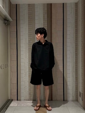 「URBAN RESEARCH（アーバンリサーチ）のアイテム（パンツ）」を使った、moo__se02さん（メンズ・175cm）の夏コーディネート