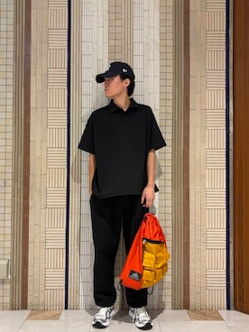 「ASICS（アシックス）のアイテム」を使った、moo__se02さん（メンズ・175cm）の夏コーディネート