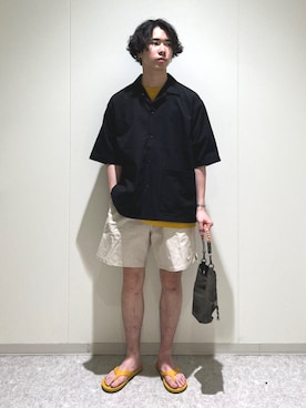 黒木さん（メンズ・174cm）の夏コーディネート