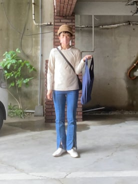 「halo commodity（ハロ　コモディティー）のアイテム」を使った、candytopo52mnさん（レディース・161cm）の夏コーディネート