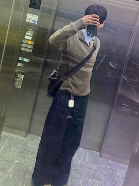 「Eddie Bauer（エディーバウアー）のアイテム」を使った、匿名君さん（メンズ・179cm）の春コーディネート