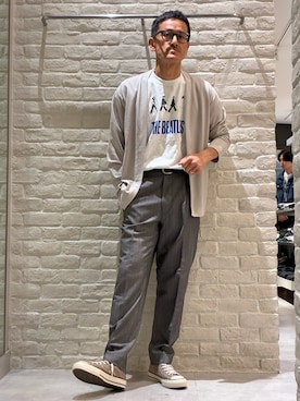 「ABAHOUSE（アバハウス）のアイテム」を使った、nobgさん（メンズ・171cm）の春コーディネート