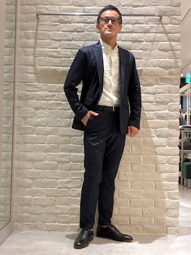 「アイテム（パンツ）」を使った、nobgさん（メンズ・171cm）の秋コーディネート