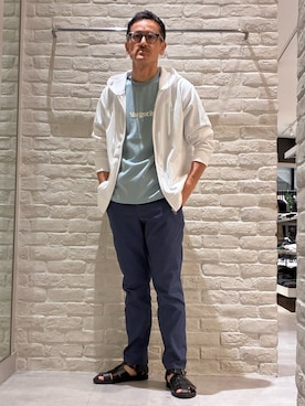 「ABAHOUSE GRAY（アバハウスグレイ）のアイテム」を使った、nobgさん（メンズ・171cm）の春コーディネート