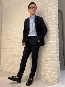 「アイテム（テーラードジャケット）」を使った、nobgさん（メンズ・171cm）の夏コーディネート