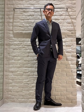 「ABAHOUSE GRAY（アバハウスグレイ）のアイテム」を使った、nobgさん（メンズ・171cm）の春コーディネート