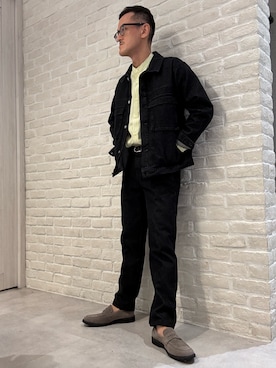 「アイテム（ジャケット/アウター）」を使った、nobgさん（メンズ・171cm）の秋コーディネート