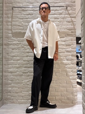 「ABAHOUSE GRAY（アバハウスグレイ）のアイテム」を使った、nobgさん（メンズ・171cm）の夏コーディネート