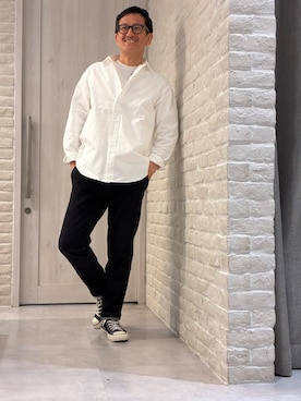 「ABAHOUSE GRAY（アバハウスグレイ）のアイテム」を使った、nobgさん（メンズ・171cm）の春コーディネート