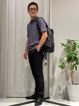 「ABAHOUSE GRAY（アバハウスグレイ）のアイテム」を使った、nobgさん（メンズ・171cm）の夏コーディネート