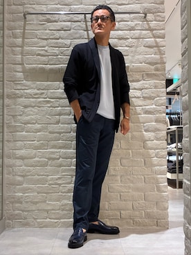 「ABAHOUSE GRAY（アバハウスグレイ）のアイテム」を使った、nobgさん（メンズ・171cm）の夏コーディネート