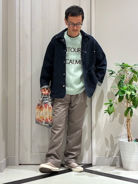 「PENDLETON（ペンドルトン）のアイテム」を使った、nobgさん（メンズ・171cm）の秋コーディネート